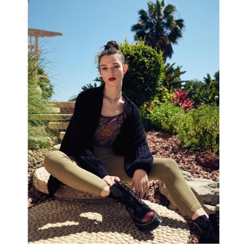 Urban Outfitters |Ava Open Front Cardigan in Black